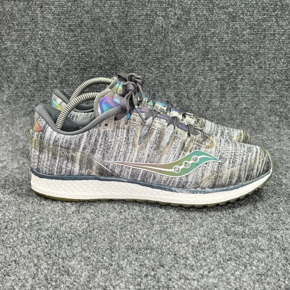 Saucony Freedom ISO Running Shoes Men's Size 9.5 Grey Athletic Training Sneakers